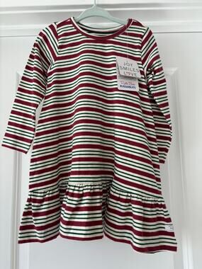 RuffleButts Drop Waist Christmas Dress Size 2T NWT